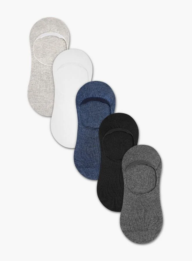 ال بي ال من شو اكسبرس Men Invisible Socks - Set Of 5